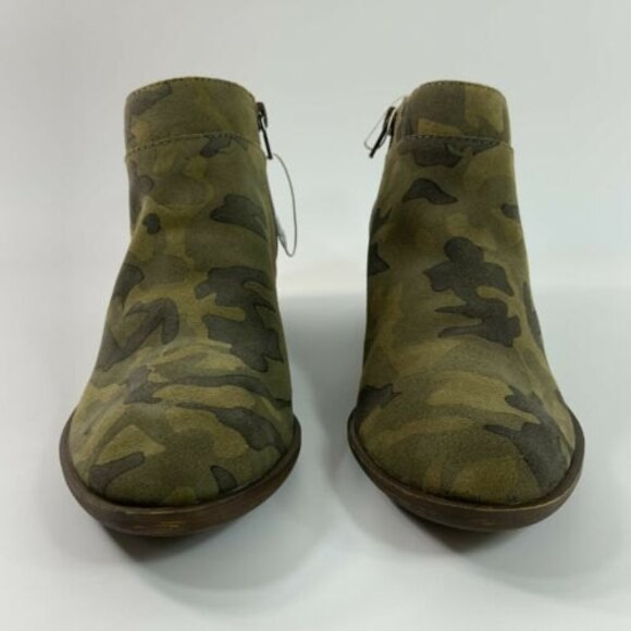 Lucky Brand Waterproof Brintly2 Bootie Suede Camouflage Ankle 7 - Picture 4 of 14